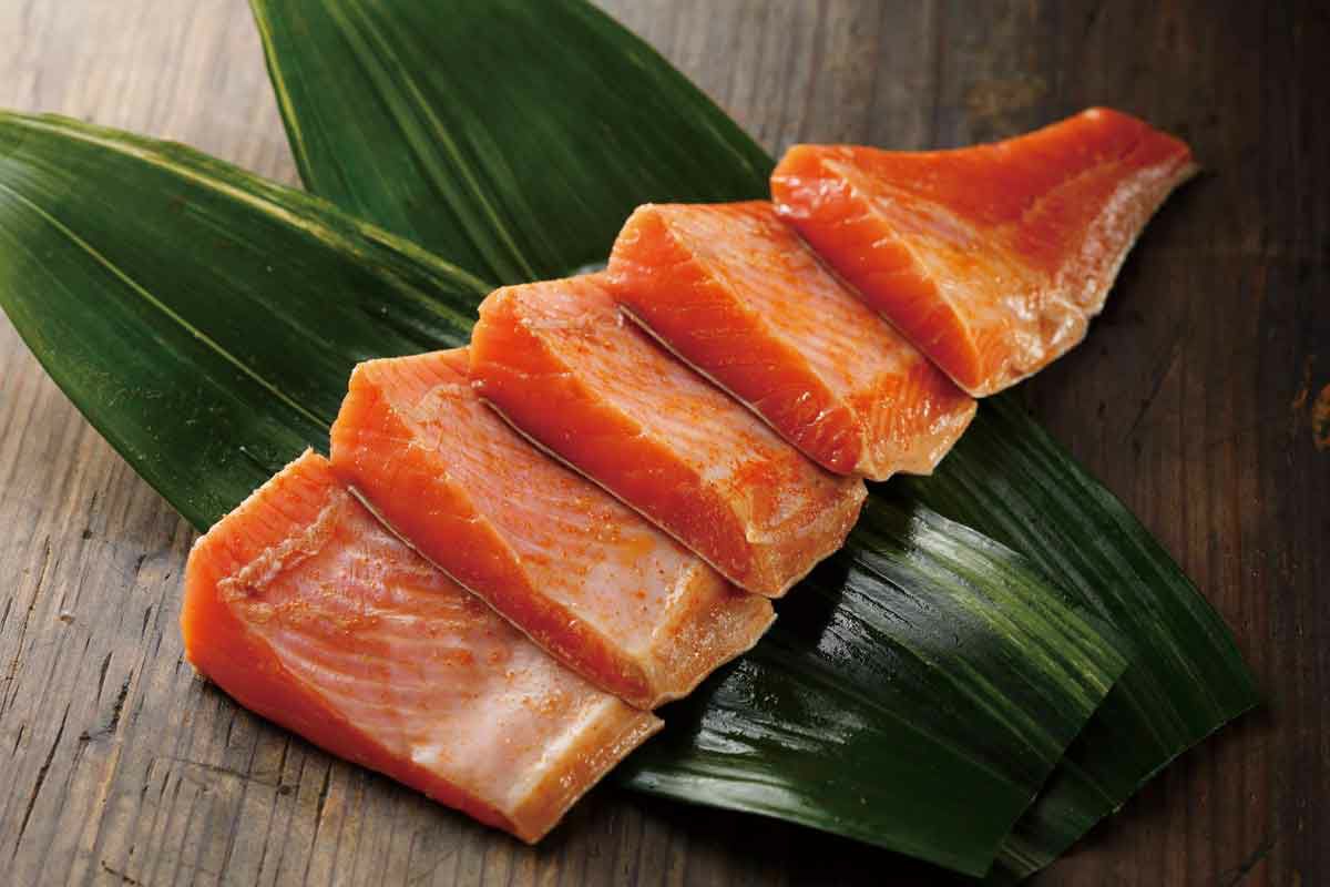 ハラスの一本漬け明太風味　