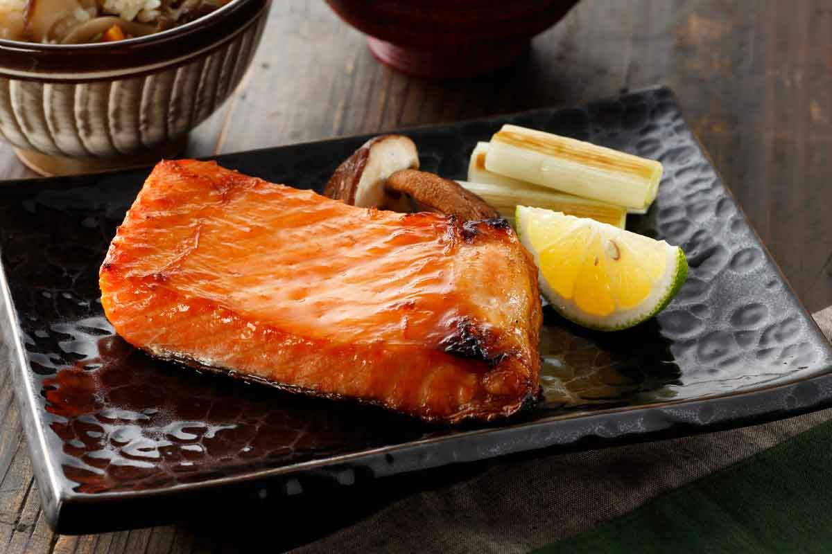 ハラスの一本漬け明太風味