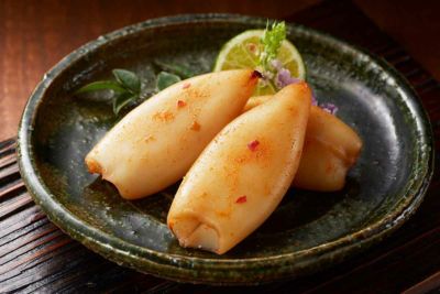 ミニイカのめんたれ漬け 柚子胡椒風味（12杯入）