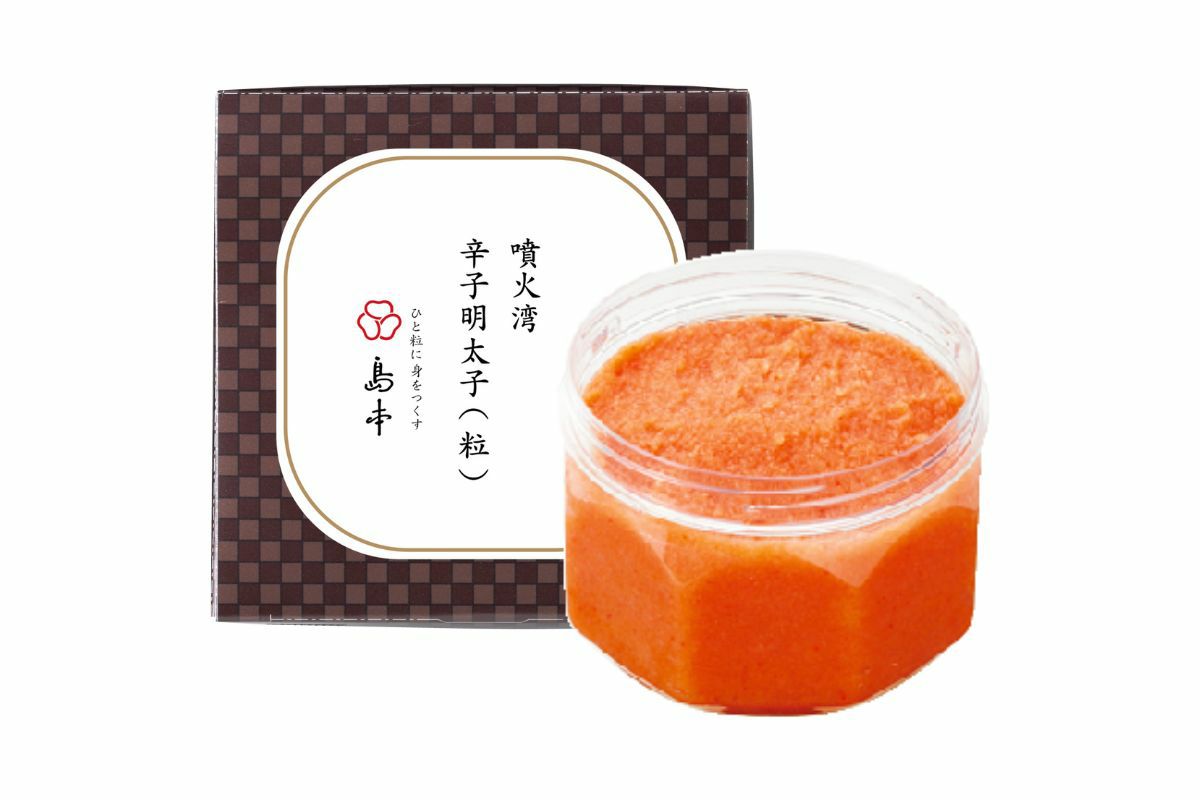 明君出品 一粒一粒に宿る感動 ｢噴火湾辛子明太子｣｜ 明太子の島本