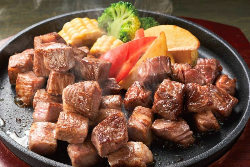 国産黒毛和牛一口ｽﾃｰｷｾｯﾄ