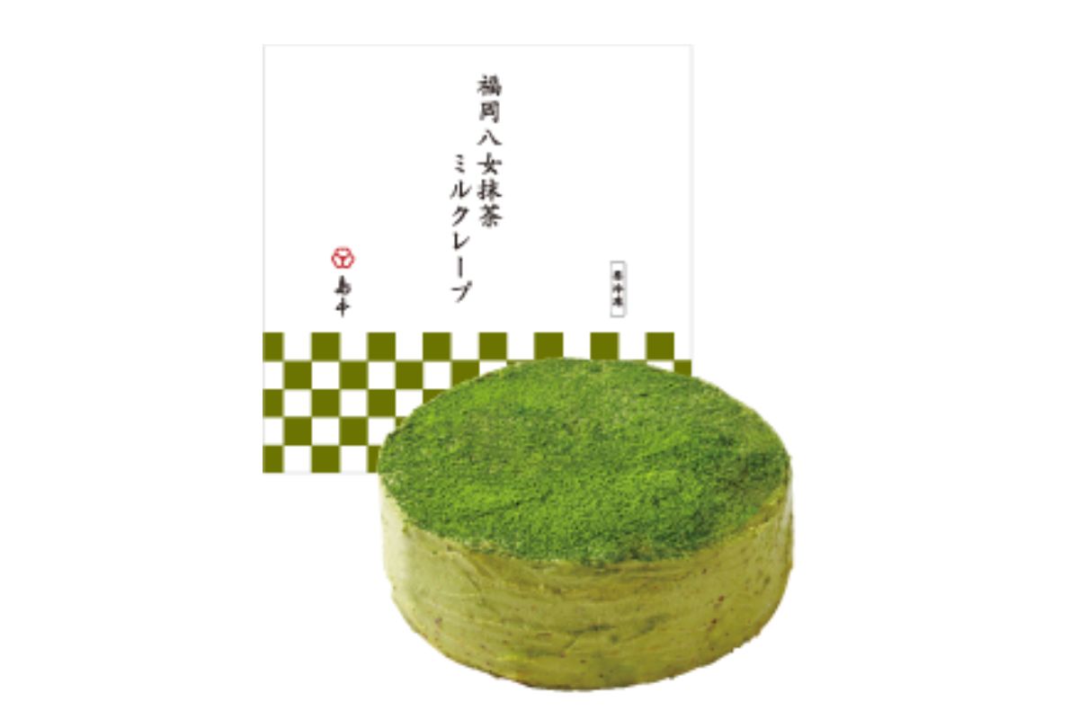 福岡八女抹茶ミルクレープ【割引】