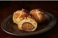 【敬老の日ギフトカード付】山鹿和栗の焼き菓子セット〈ガレット・和栗パイ 各4個入〉