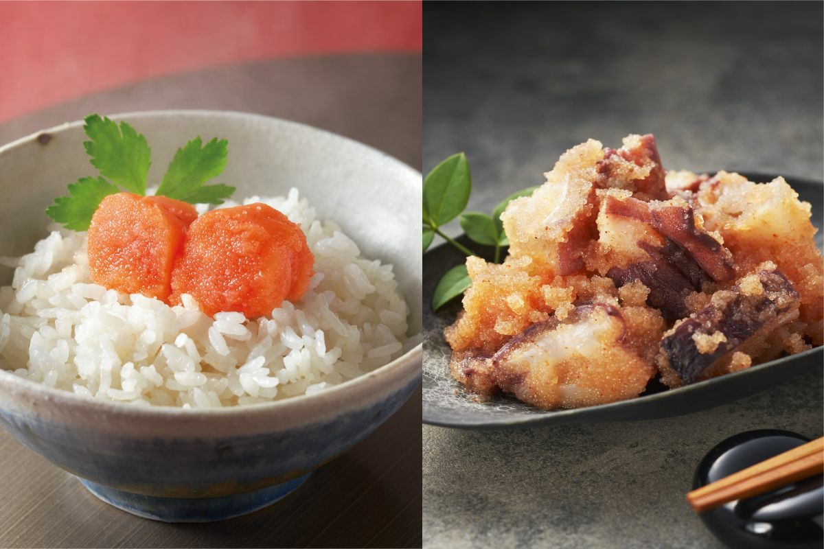 明太子とタコめんたい詰め合わせ